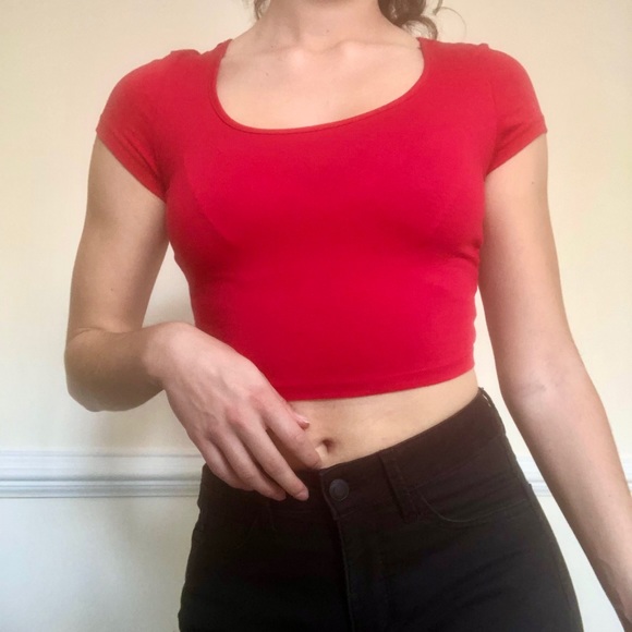 🔥BOGO FREE- Crop top vintage - Picture 3 of 4